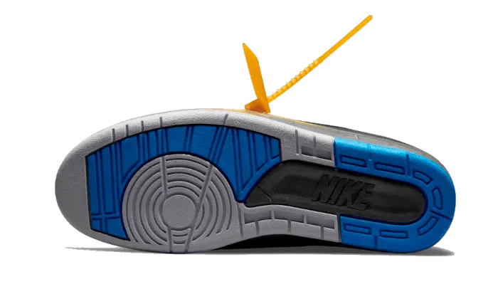 Air Jordan 2 Retro Low SP Off-White Black Blue