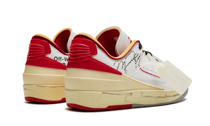 Air Jordan 2 Retro Low SP Off-White White Red