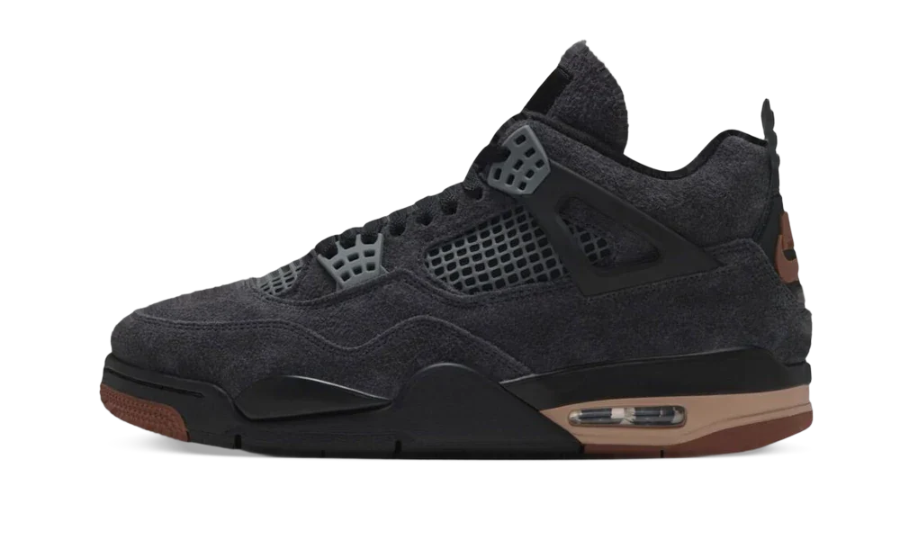 Air Jordan 4 Retro London Black/Red Bark/Dark Smoke Grey/Smoke Grey/Hemp