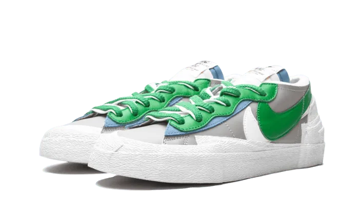 Blazer Low Sacai Medium Grey Classic Green