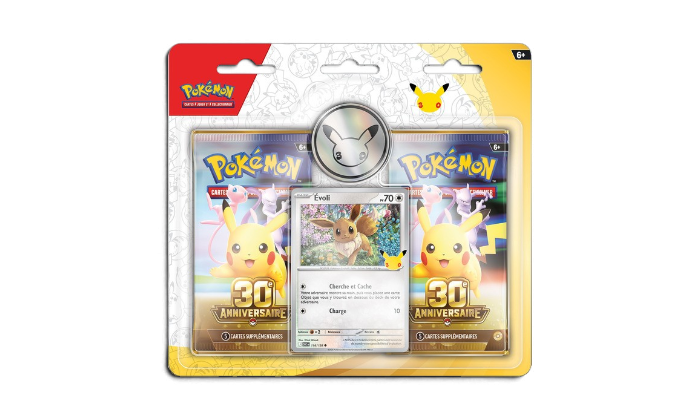 Pokémon 30 Ans – Pack de 2 Boosters – Produit Français