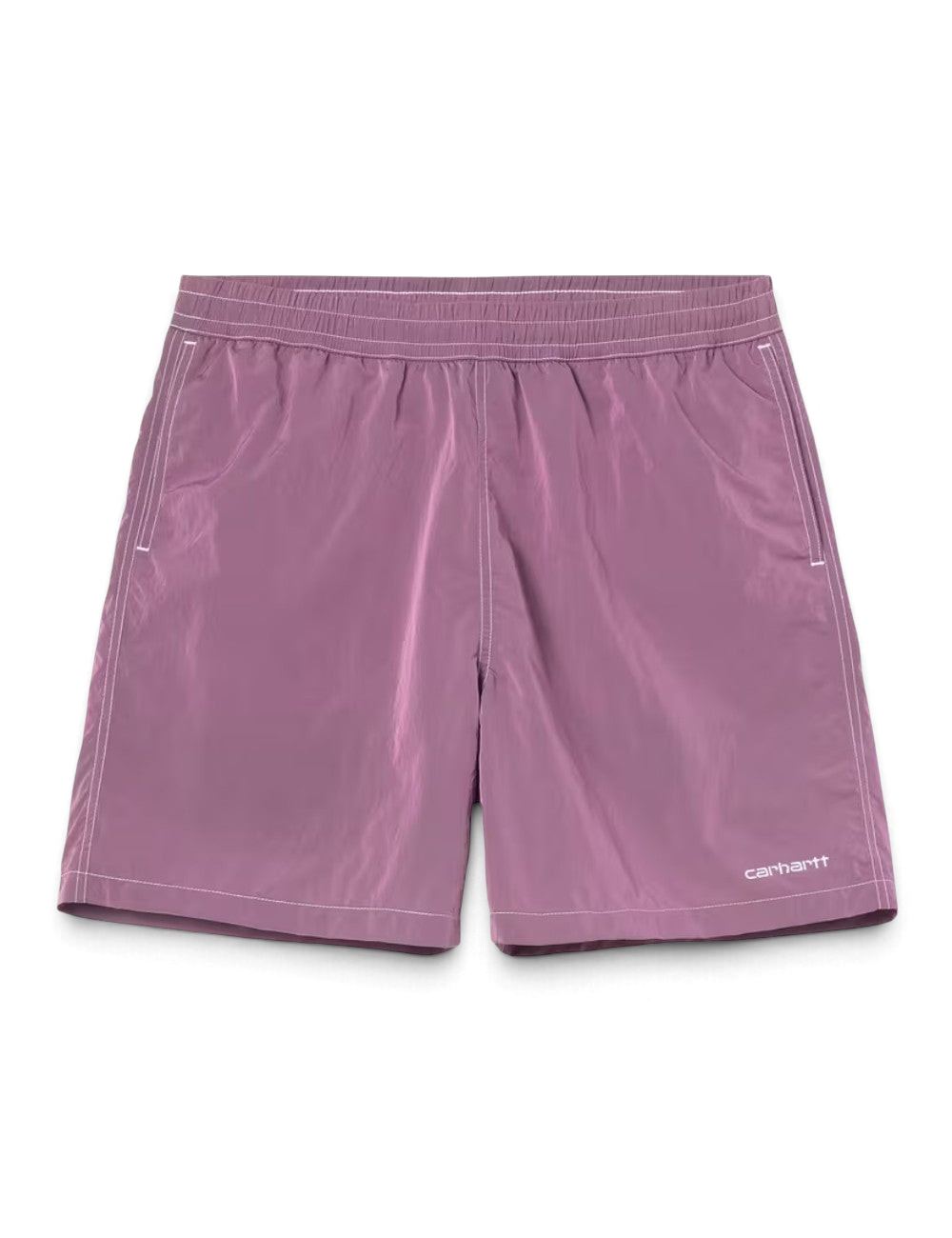 Maillot de bain Carhartt WIP Canby Swim Trunks Mauve léger et résistant pour homme