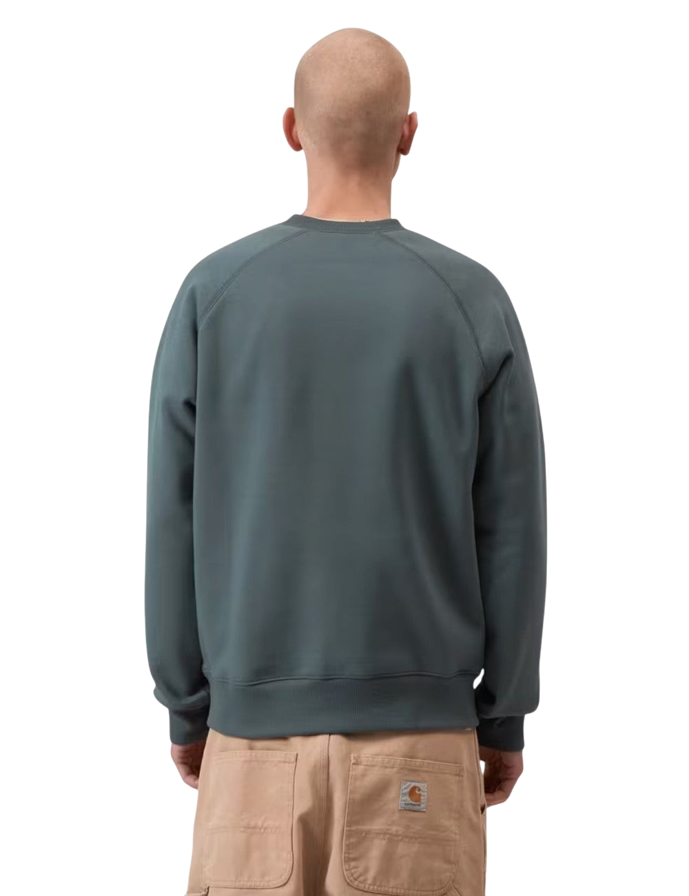 Sweatshirt Carhartt WIP Chase Sweatshirt Bleu pour homme