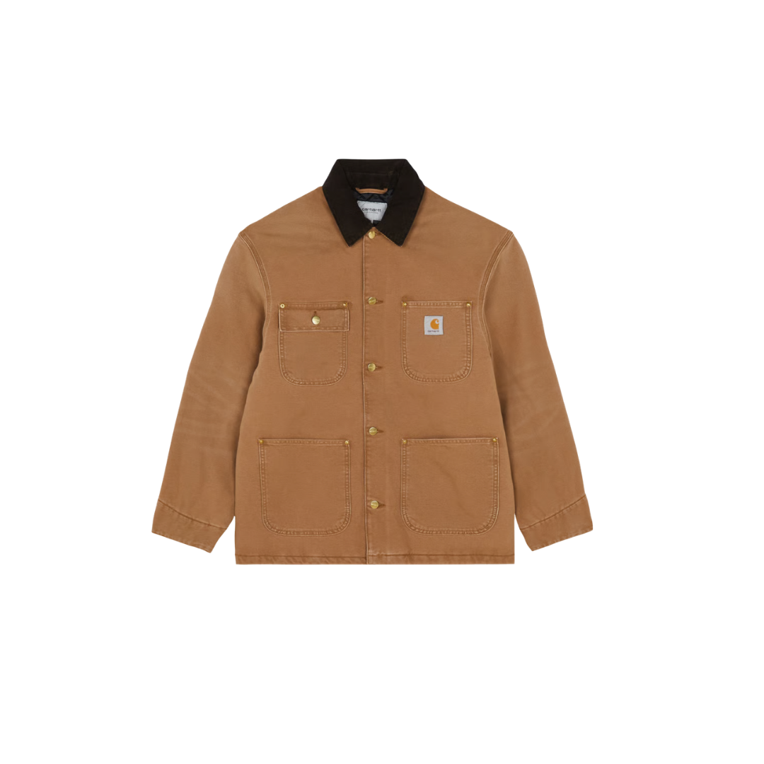 CARHARTT CHORE COAT STONE CANVAS
