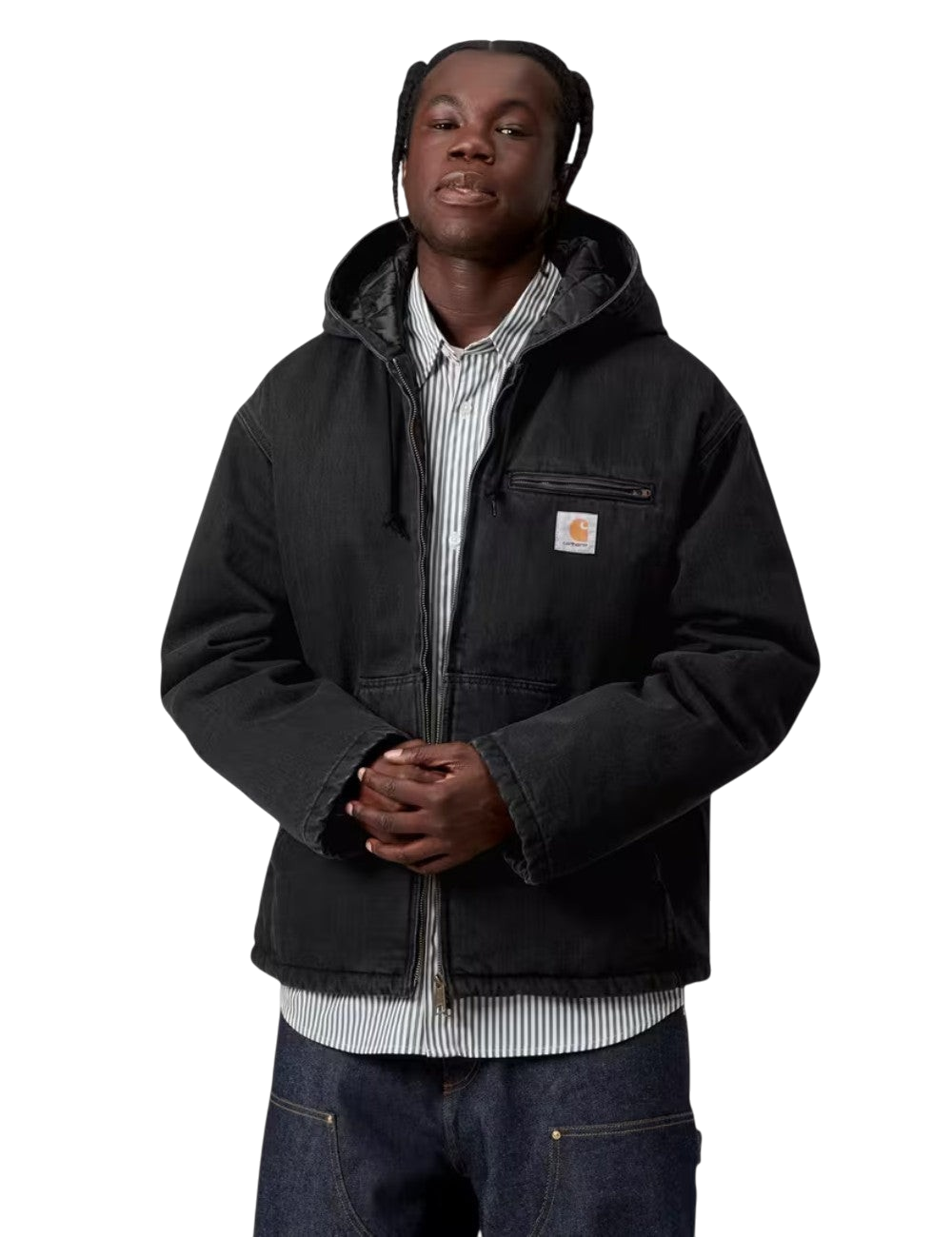 Veste Carhartt WIP Cleveland Jacket Noir (Black) pour homme