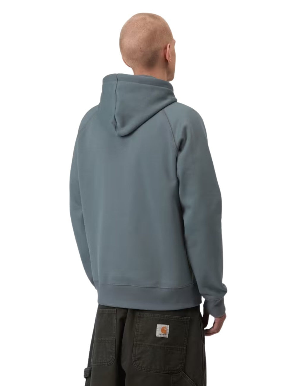 Sweat à capuche Carhartt WIP Hooded Chase Sweatshirt Violet/Bleu (Wallflower) pour homme