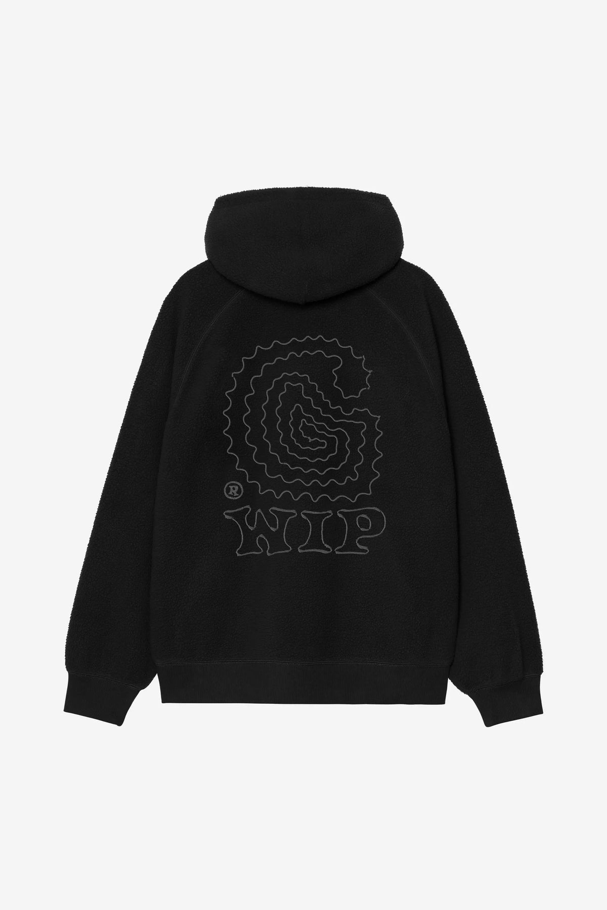 CARHARTT HOODED LIMN C FLEECE BLACK