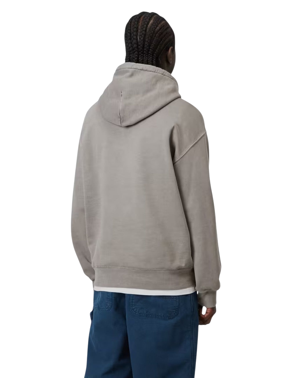 Sweatshirt à capuche Carhartt WIP Hooded Nelson Sweatshirt Gris (Pico) pour homme
