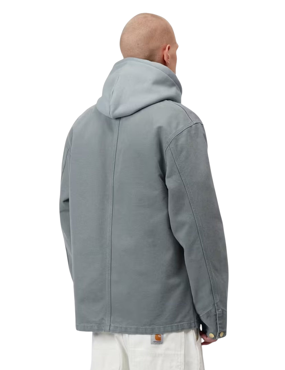 Veste Carhartt WIP Michigan Coat Bleu (Blue Light True Washed) pour homme