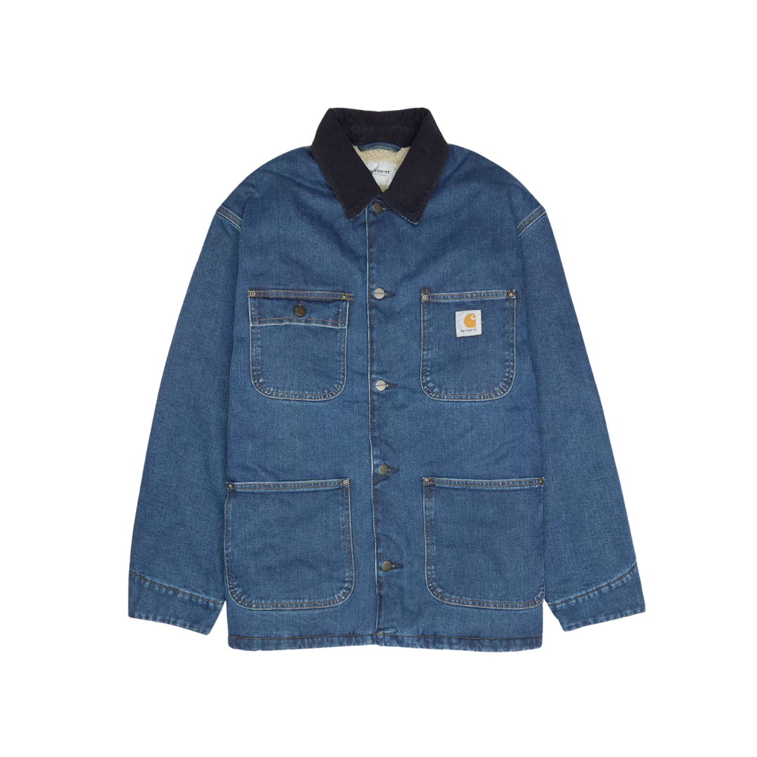 CARHARTT OG CHORE COAT STONE WASHED