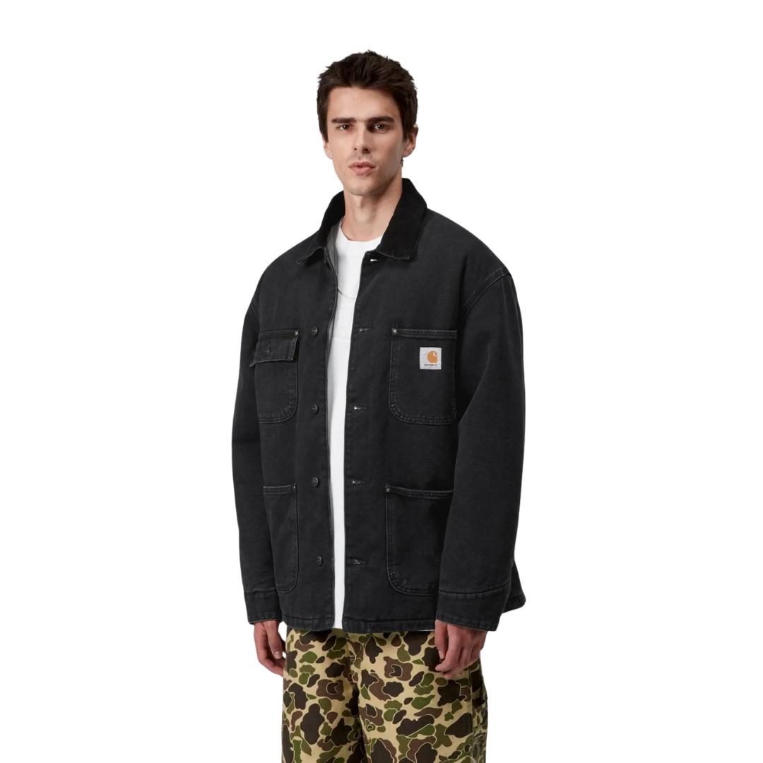 CARHARTT OG CHORE COAT STONE WASHED