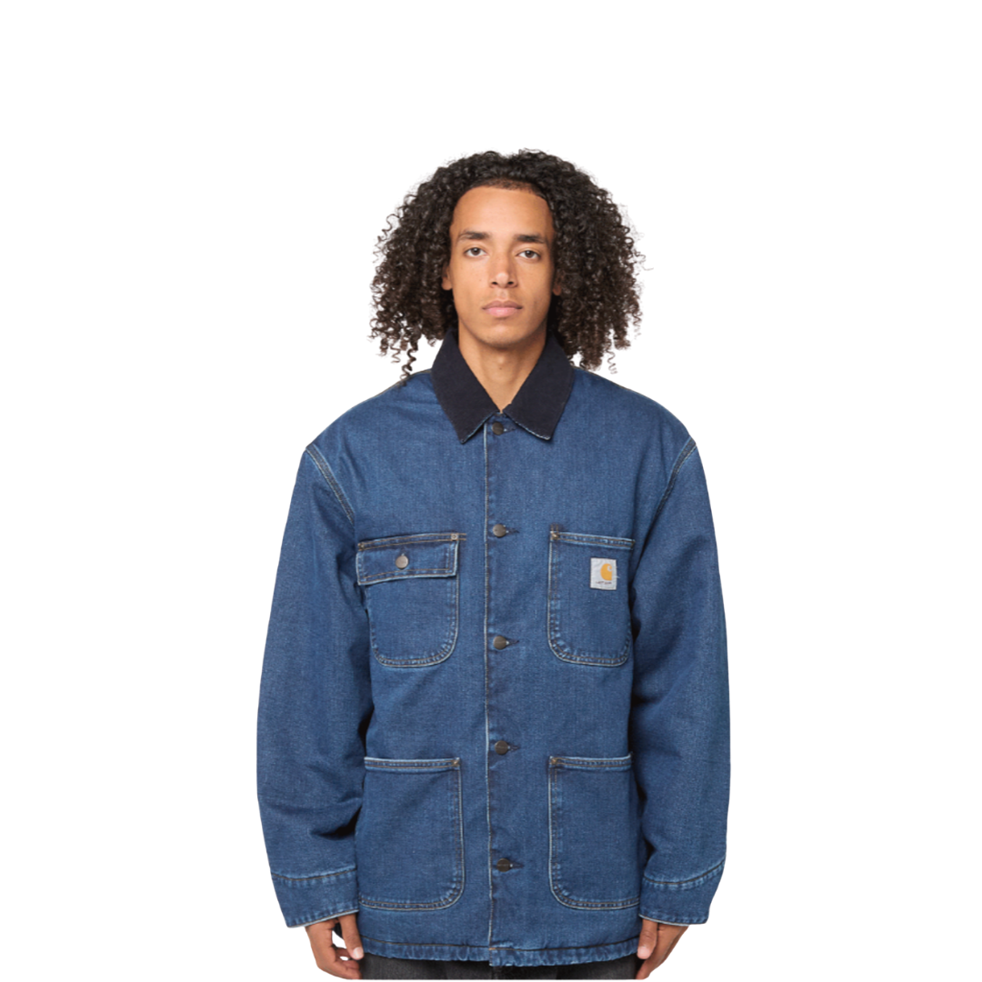 CARHARTT OG CHORE COAT STONE WASHED