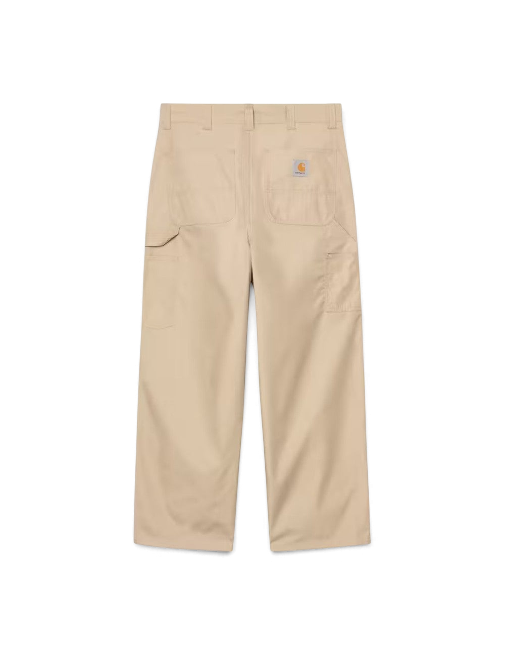 Pantalon Carhartt WIP Postal Single Knee Pant Marron (Hamilton Brown) en toile de coton robuste pour homme