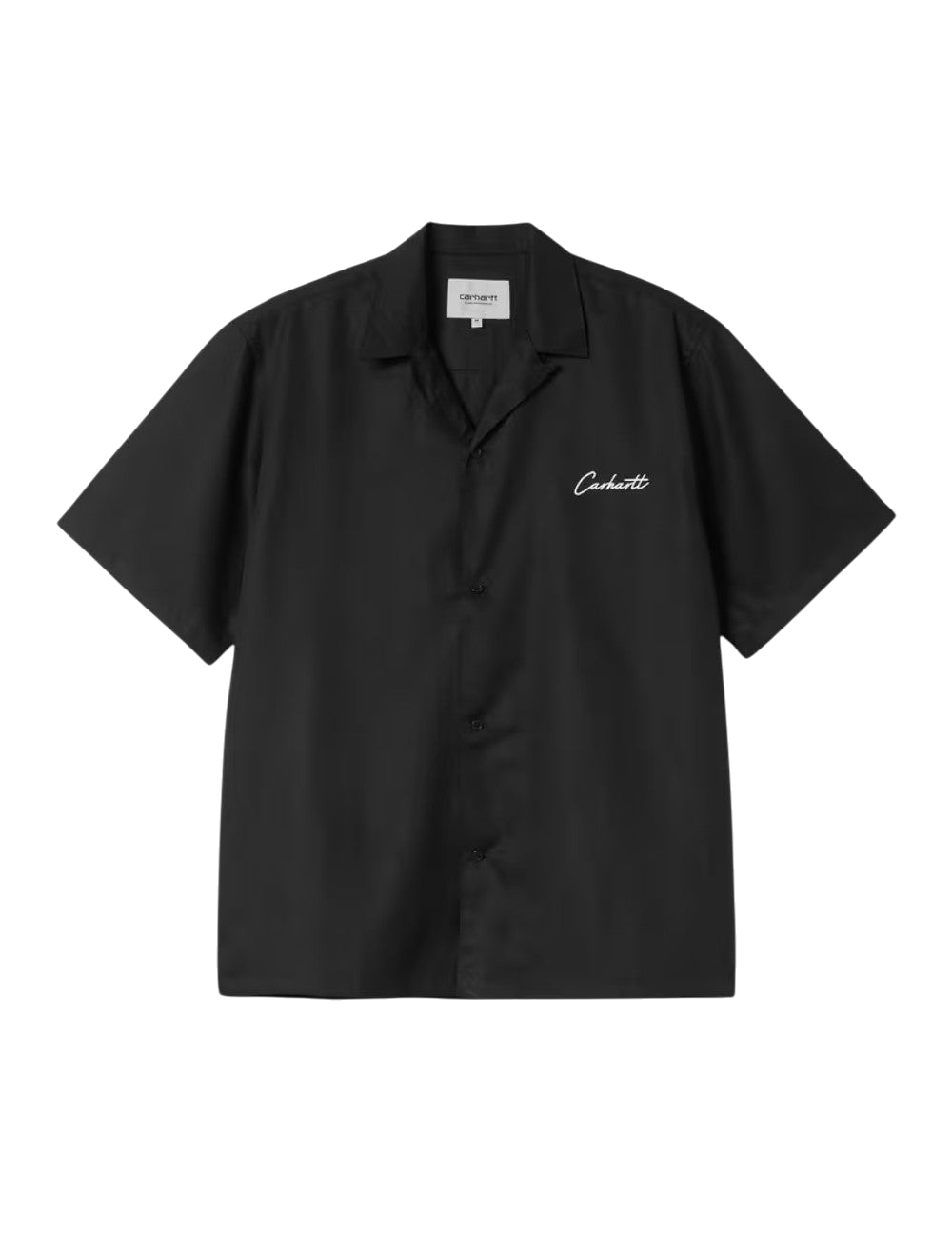 Chemise Carhartt WIP S/S Delray Shirt Noir (Black) pour homme