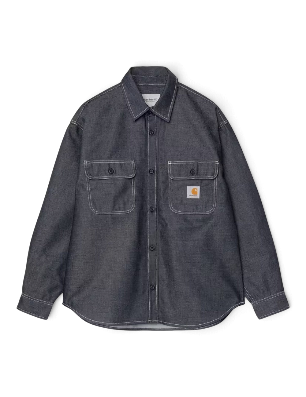 Veste-chemise Carhartt WIP Tigan Shirt Jac Bleu marine (Dark Navy) pour homme