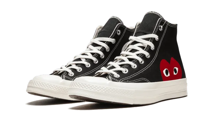 Chuck Taylor All-Star 70s Hi Comme des Garçons PLAY Black