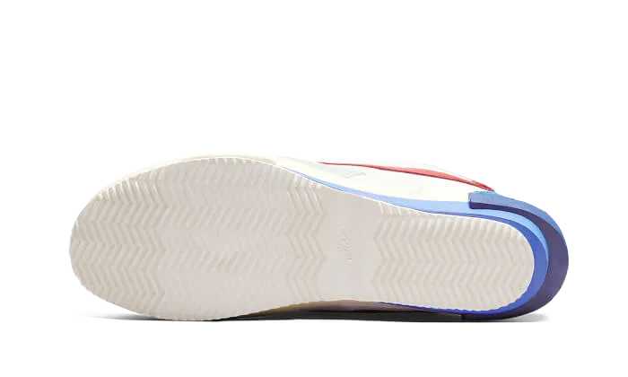 Cortez 4,0 Sacai White University Red Blue