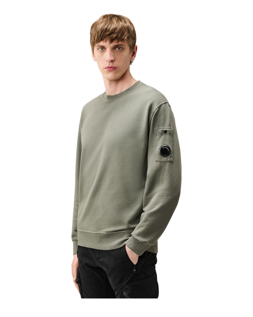 C.P company BRUSHED AND EMERIZED FLEECE SWEATSHIRT