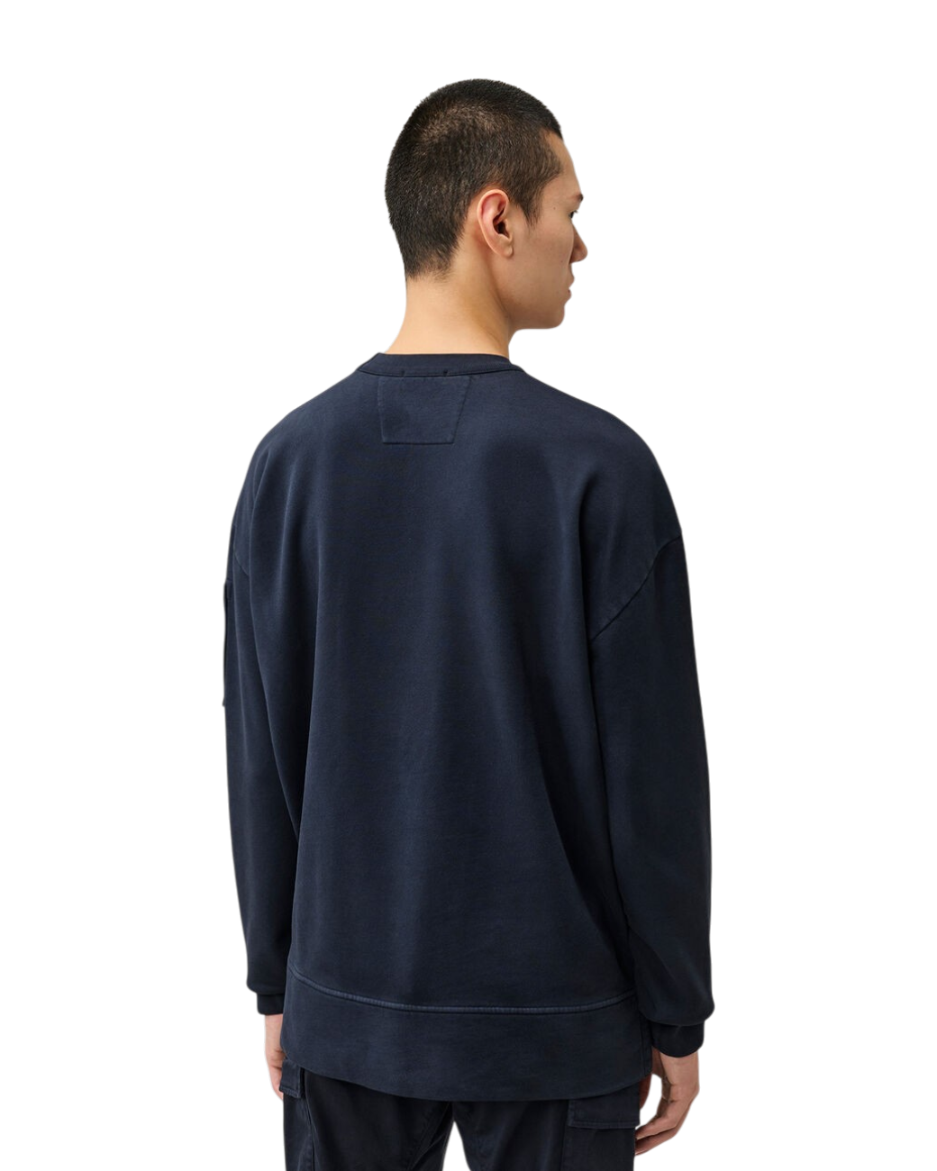 C.P company BRUSHED AND EMERIZED FLEECE SWEATSHIRT