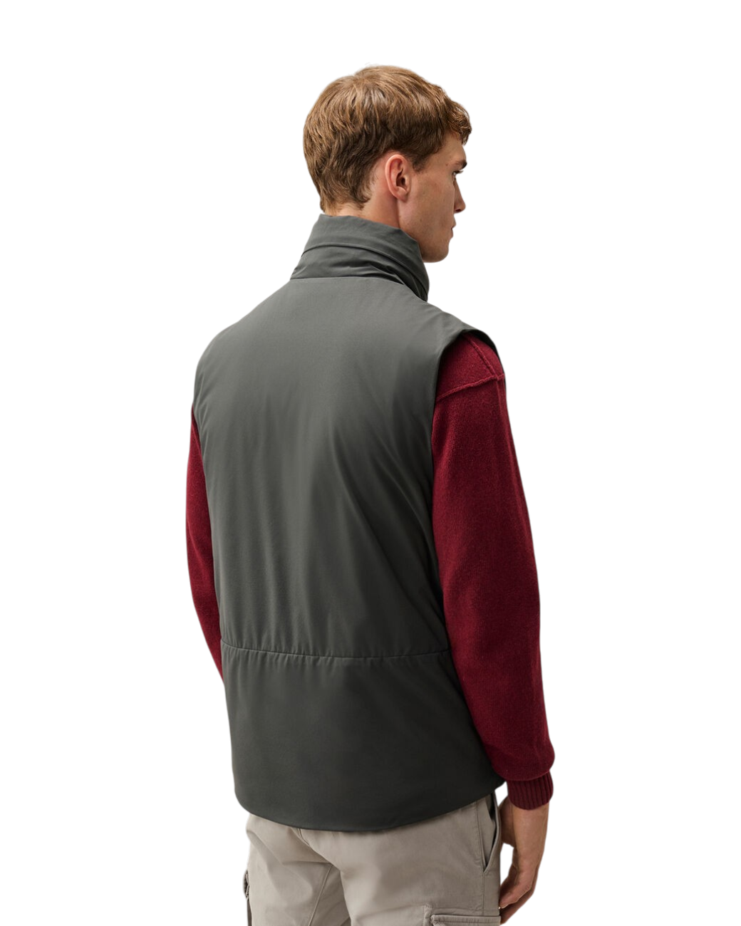 C.P company PRO-TEK PRIMALOFT SILVER HOODED GILET