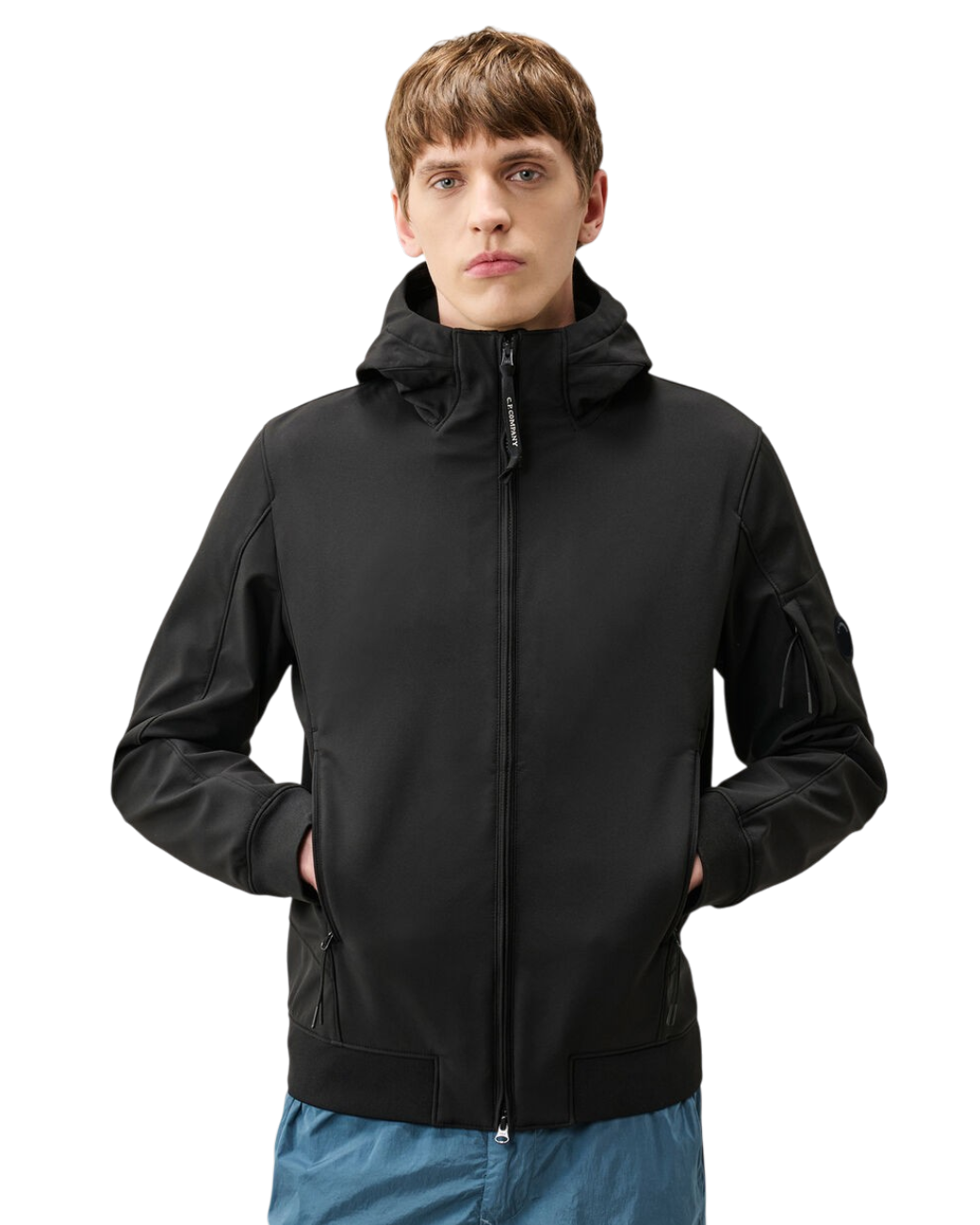 C.P company SHELL-RIEN LENS HOODED JACKET
