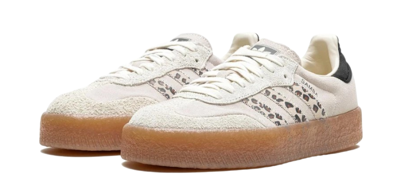 Sambae Leopard Off White