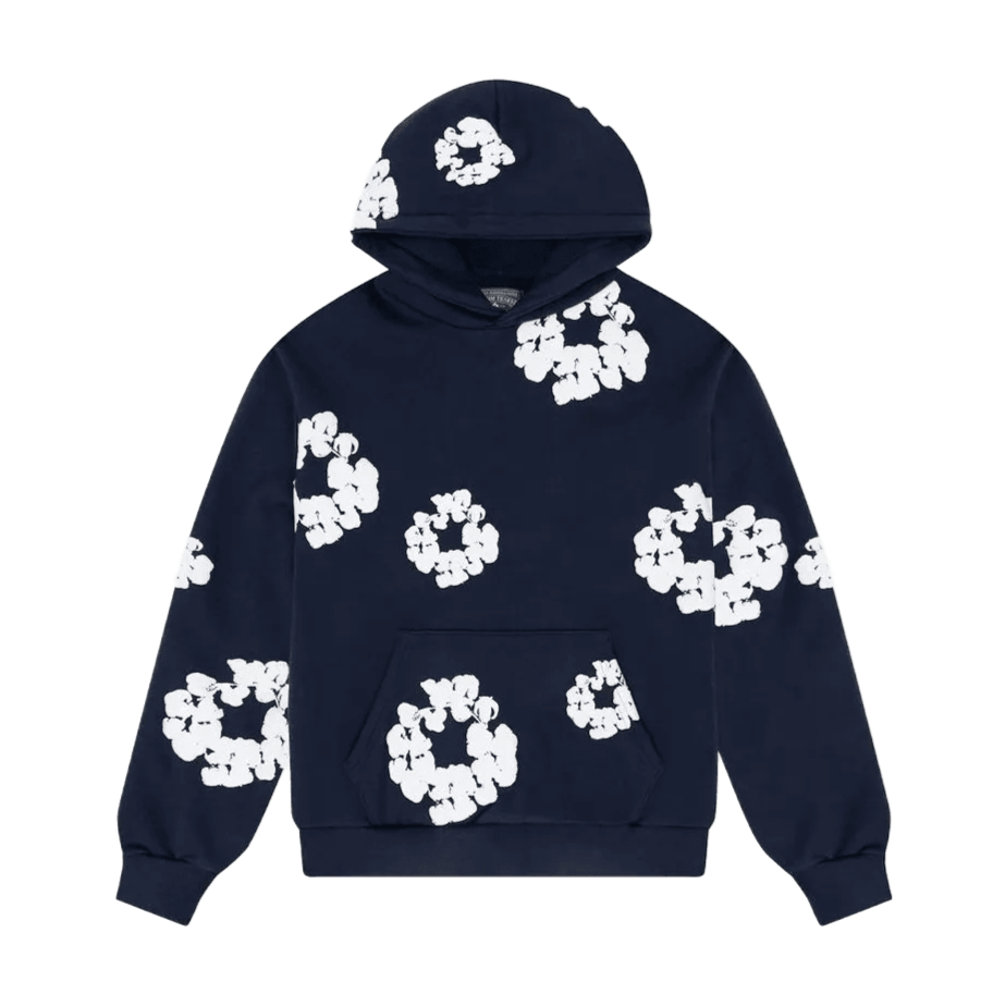 Denim Tears Cotton Wreath Sweatshirt Navy - DT-DTCWSN-NAVY