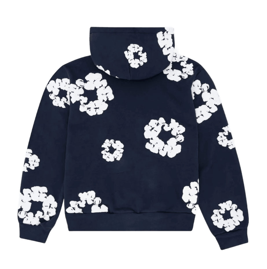 Denim Tears Cotton Wreath Sweatshirt Navy - DT-DTCWSN-NAVY