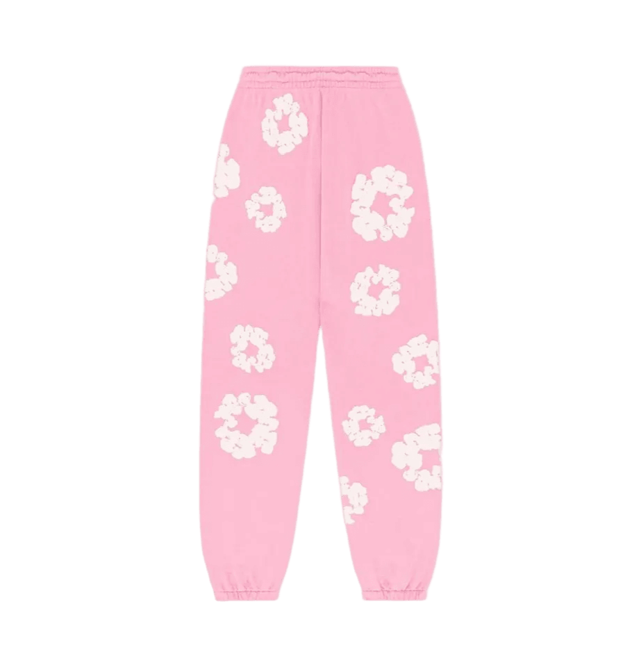 Denim Tears The Cotton Wreath Sweatpants Pink - DT-DTTCWS-PINK