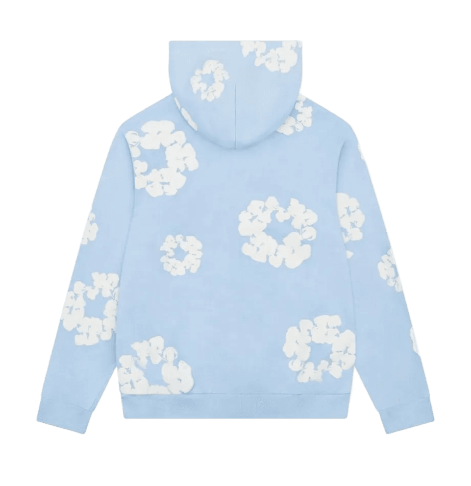 Denim Tears The Cotton Wreath Sweatshirt Powder Blue - DT-DTTCWS-POWDERBLUE
