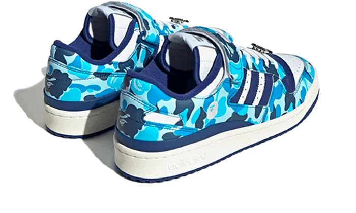 Forum 84 Low Bape 30th Anniversary Blue Camo