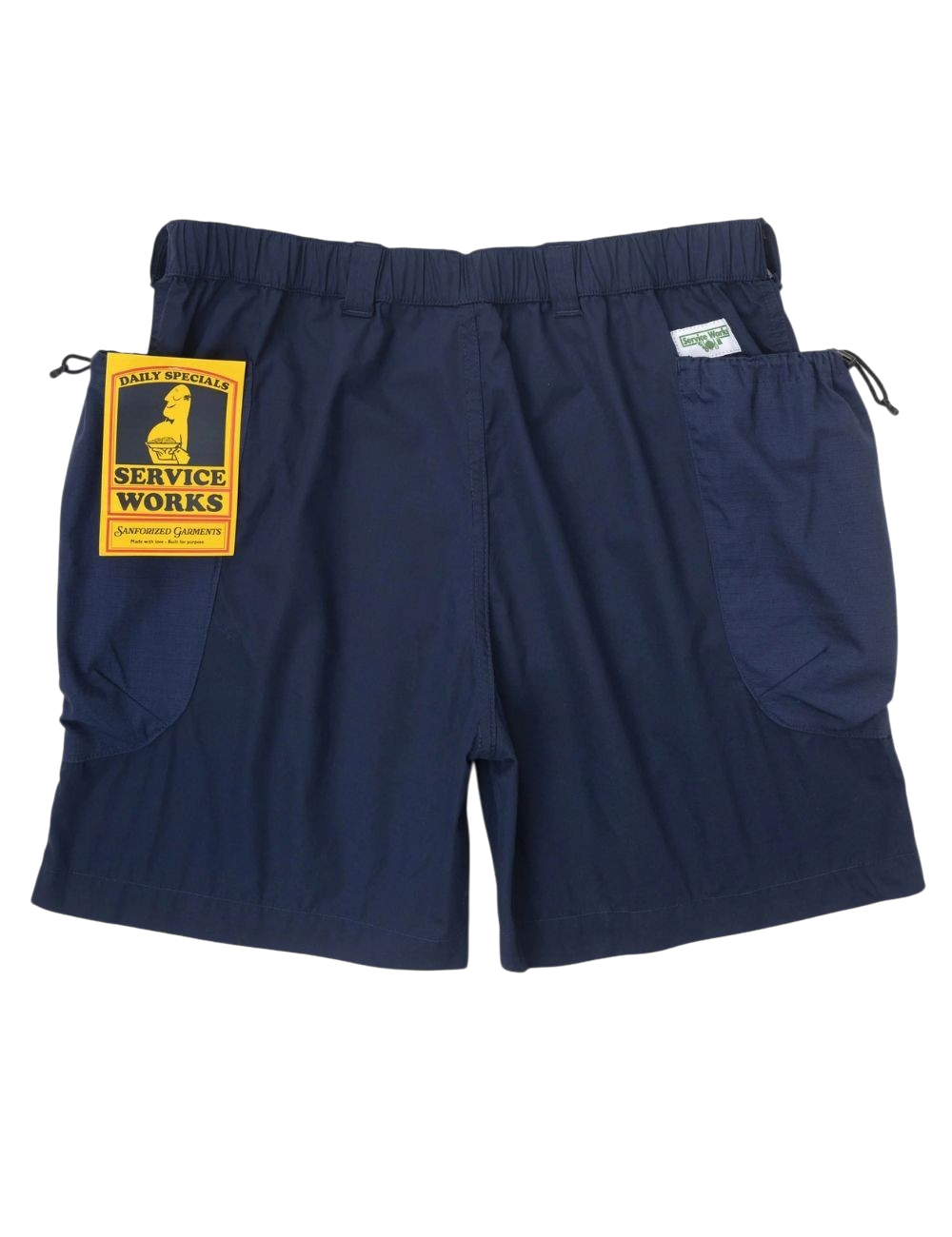 Short Service Works Gardener Shorts Grape Coupe Relaxed Unisexe