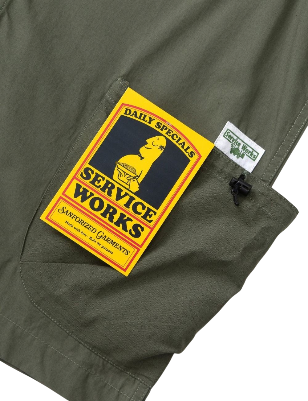 Veste Service Works Gardener Vest Grape Coupe Regular Unisexe