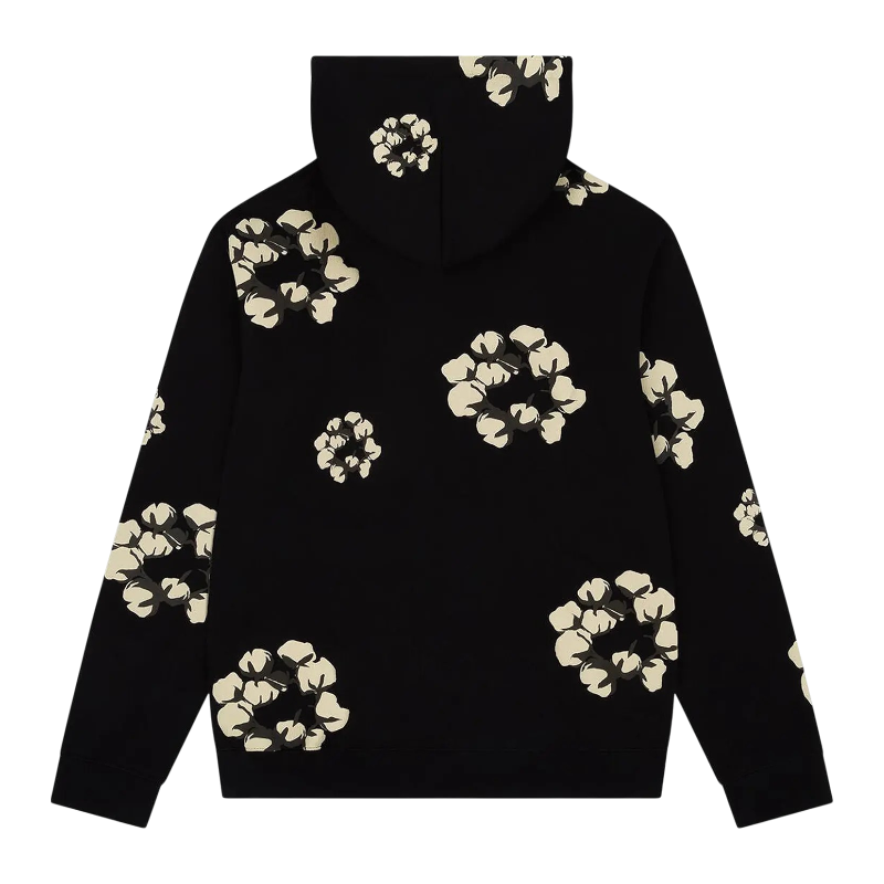 Denim Tears x CPFM Cactus Tears Wreath Hoodie Black - DT-DTXCCT-BLACK