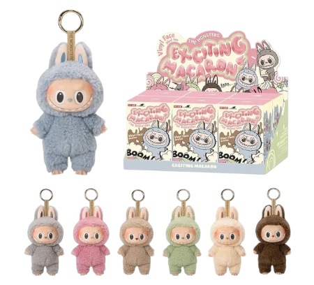 Pop Mart Labubu The Monsters Tasty Macarons Vinyl Face Blind Box