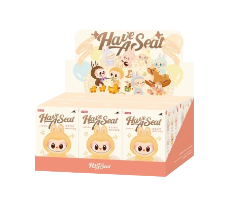 Pop Mart Labubu The Monsters Have a Seat Vinyl Plush Case Sealed