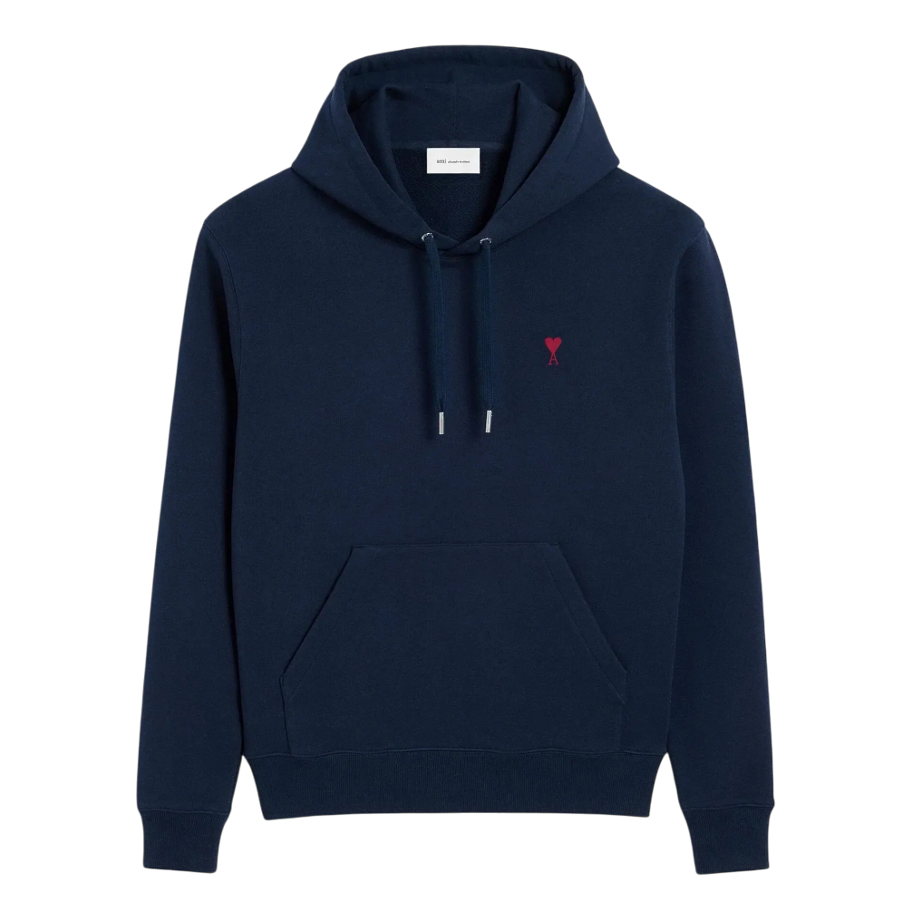 Hoodie Ami De Coeur – Ami Paris – Bleu Rouge