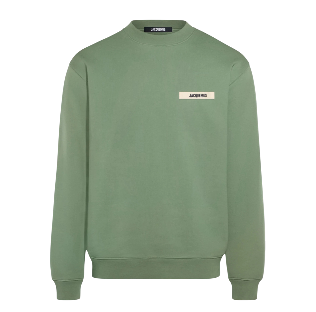 Le Sweatshirt Gros Grain – Jacquemus – Light Kaki