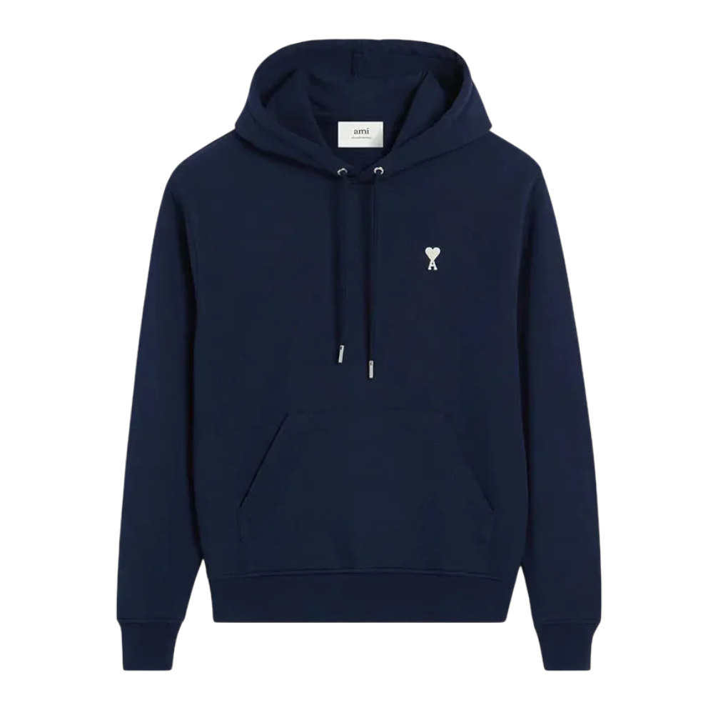 Hoodie Ami De Coeur – Ami Paris – Bleu Blanc