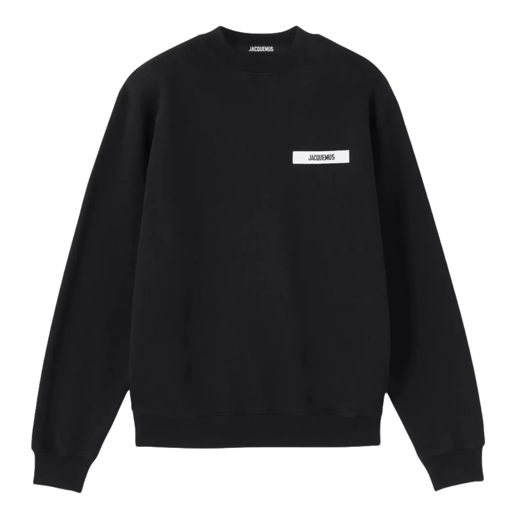 Le Sweatshirt Gros Grain – Jacquemus – Noir