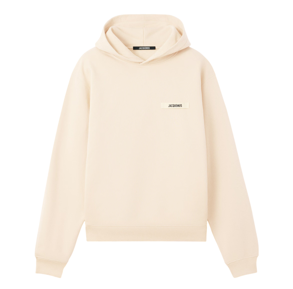 Hoodie avec Capuche Gros Grain – Jacquemus – Beige