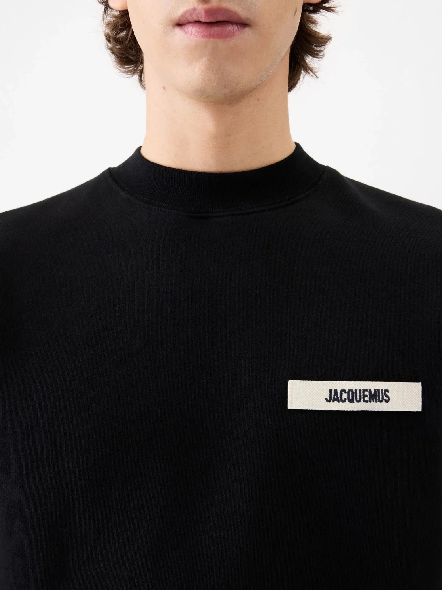 Le Sweatshirt Gros Grain – Jacquemus – Noir