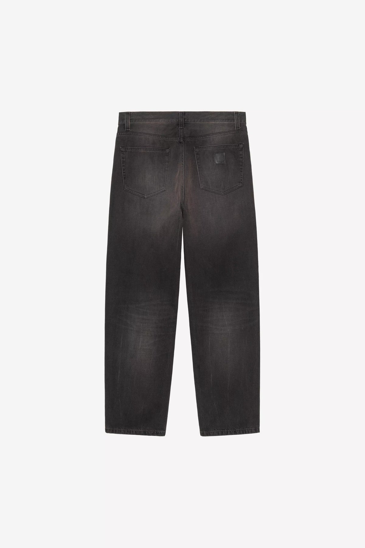 JEAN CARHARTT AARON PANT BLACK TABACCO