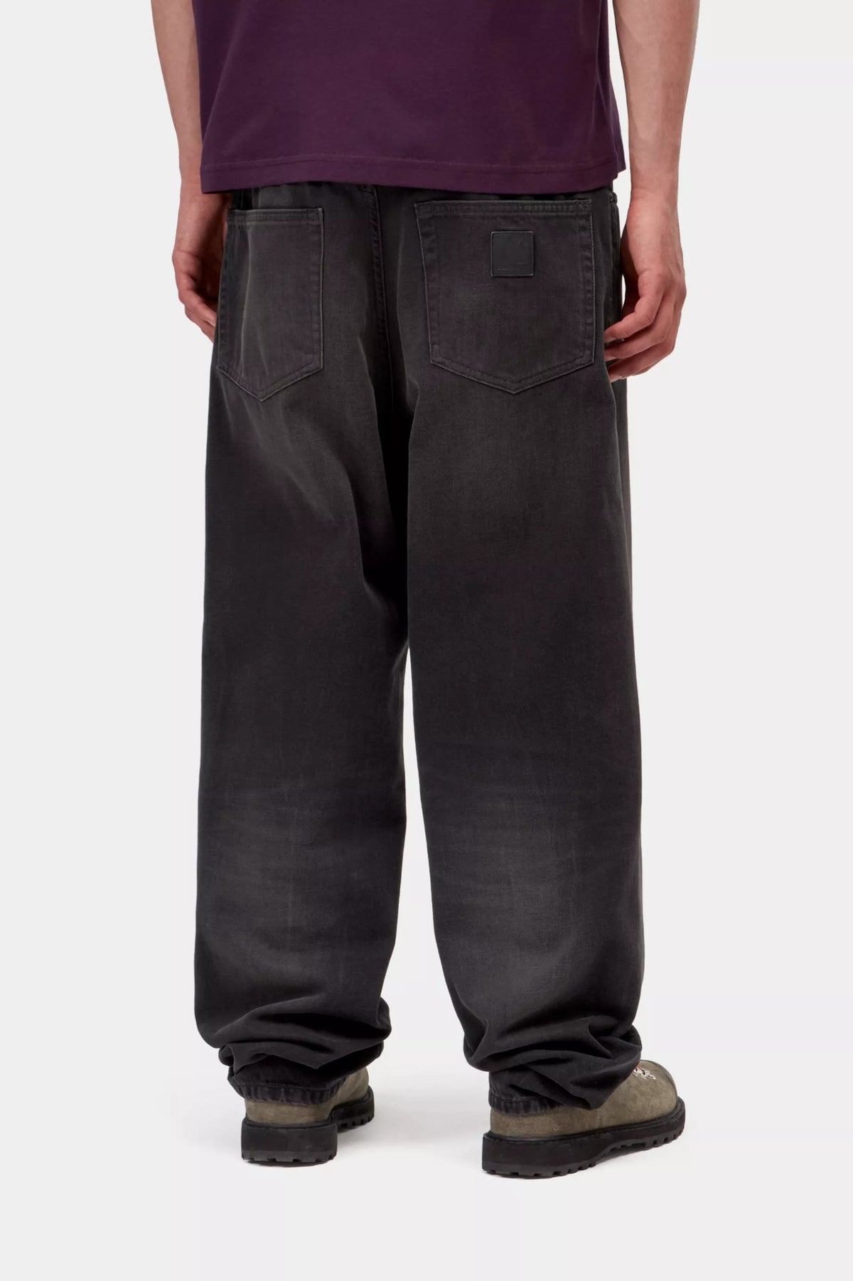 JEAN CARHARTT AARON PANT BLACK TABACCO