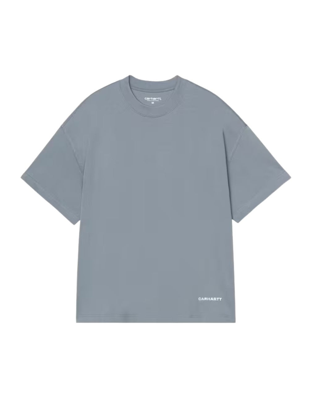 T-shirt Carhartt WIP S/S Link Script T-Shirt Bleu (Blue) 100% coton pour homme
