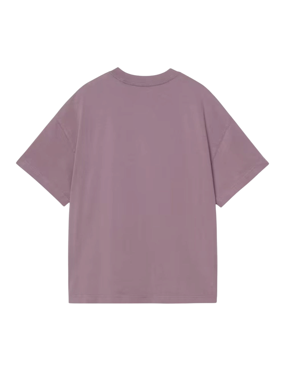 T-shirt Carhartt WIP S/S Link Script T-Shirt Mauve (Muted Pink) 100% coton pour homme
