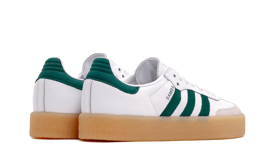 Samba White Collegiate Green Gum