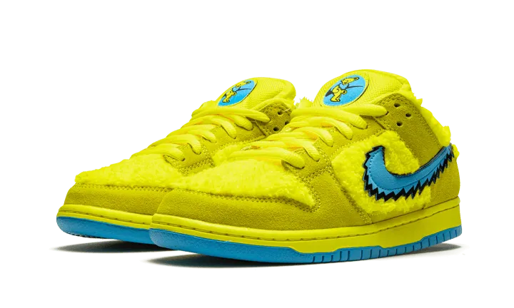 SB Dunk Low Grateful Dead Bears Yellow