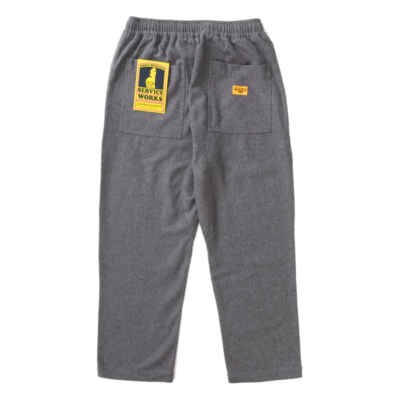 SERVICE WORKS CHEF PANT FLANNEL GRIS