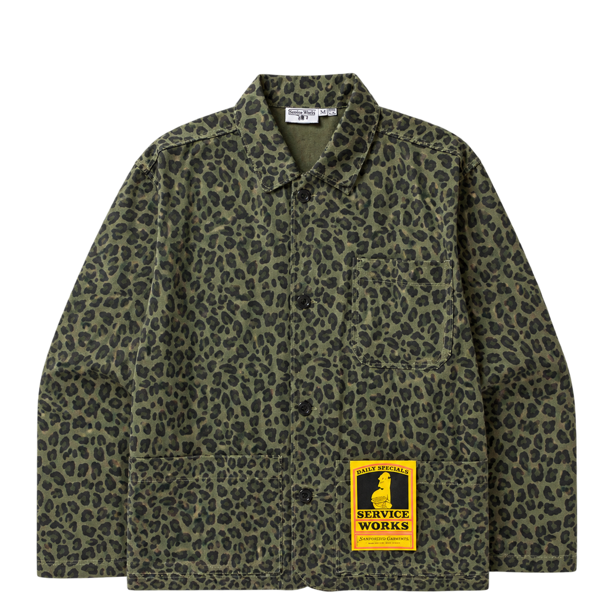 SERVICE WORKS CHEMISE DE TRAVAIL LEOPARD